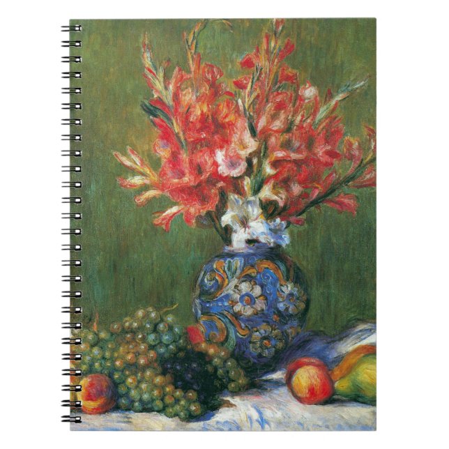 Carnet Nature morte Fleurs et Fruits de Pierre Renoir (Devant)