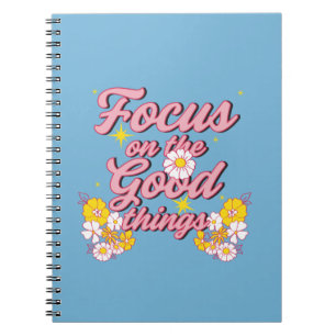 Carnet Nature Soul Slogan   Focus sur les bonnes choses