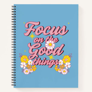Carnet Nature Soul Slogan   Focus sur les bonnes choses