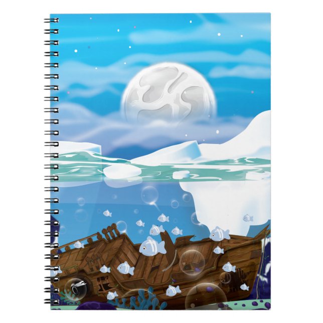 Carnet Naufrage arctique sous-marin (Devant)