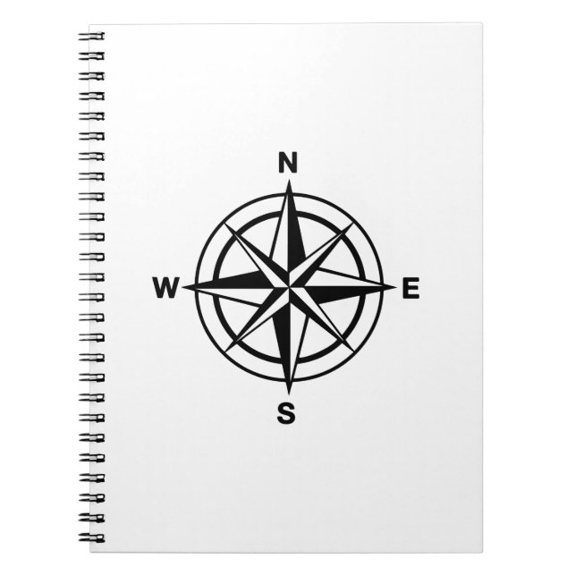 Carnet Nautical Compass Rose (Devant)
