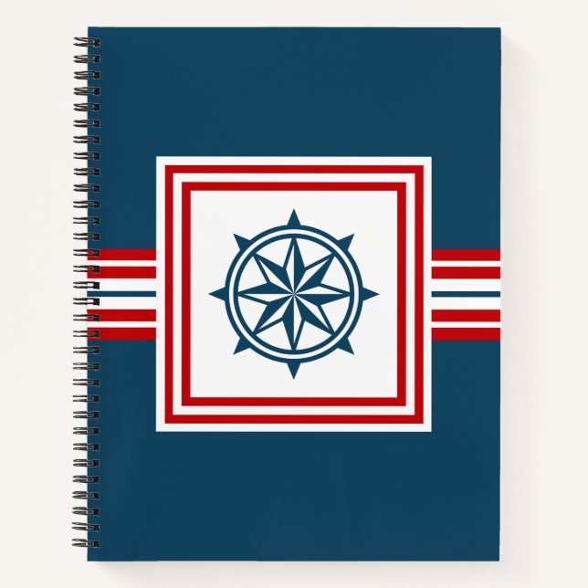 Carnet Nautical themed design (Devant)