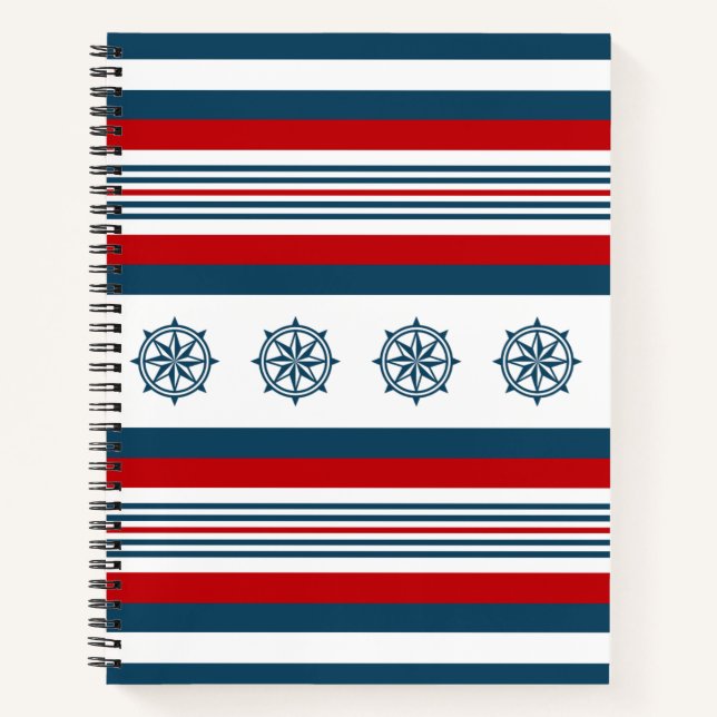 Carnet Nautical themed design (Devant)