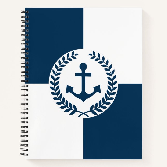 Carnet Nautical themed design (Devant)