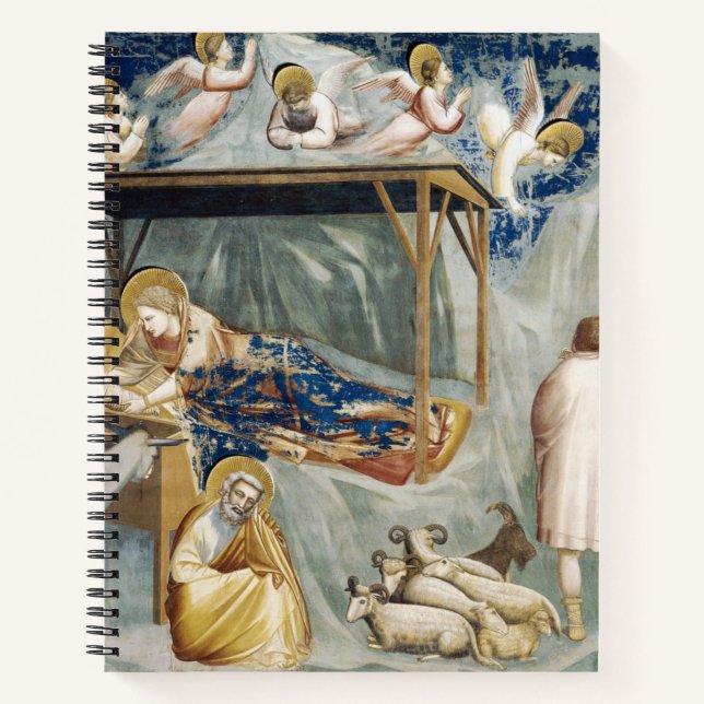 Carnet Navitité (Naissance de Jésus-Christ) (par Giotto) (Devant)