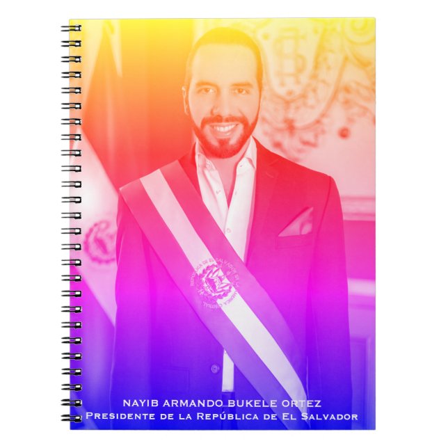 Carnet Nayib Bukele, Président du Salvador (Devant)