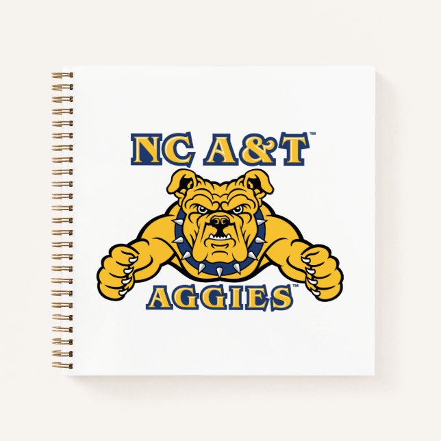 Carnet NC A&T Agences | Aggie Bulldog (Devant)