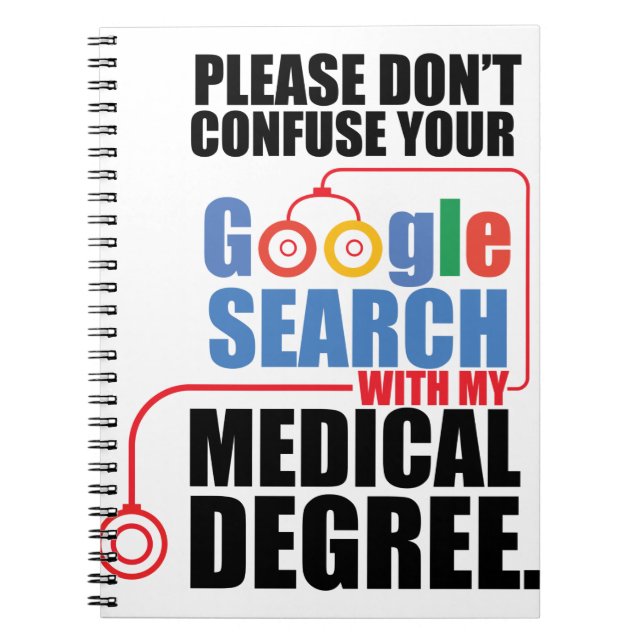 Carnet Ne confondez pas votre recherche Google (Devant)