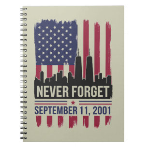 Carnet Ne Jamais Oublier Le 11 Septembre 2001 Journee Du 
