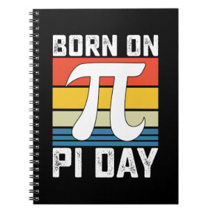 Carnet Né le jour de Pi Anniversaire Mathématiques Mathém