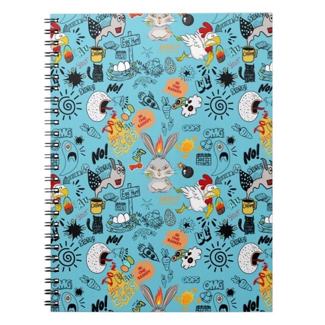 Carnet Ne mettez pas tous vos oeufs dans un seul panier d (Devant)