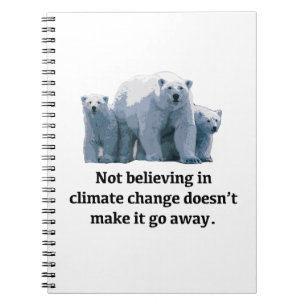 Carnet Ne pas croire au changement climatique