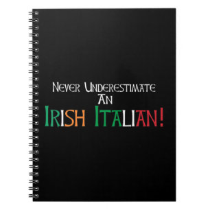 Carnet Ne Sous-Estimez Jamais Un Héritag Irlandais Italie