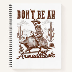 Carnet Ne soyez pas un Armadillhole