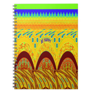 Carnet Ne vous inquiétez pas être heureux Art Design