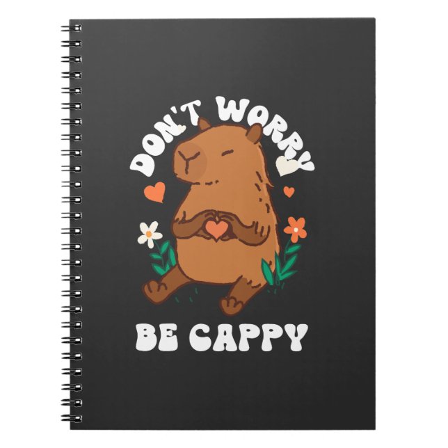 Carnet Ne vous inquiétez pas, soyez Cappy  (Devant)