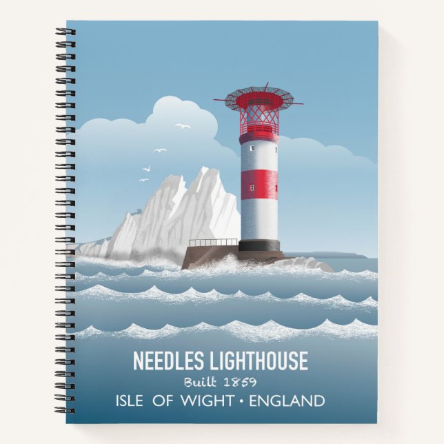Carnet Needles Lighthouse (Devant)