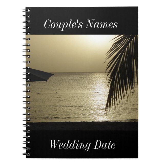 Carnet Negril Jamaica Mariage Guest Book (Devant)