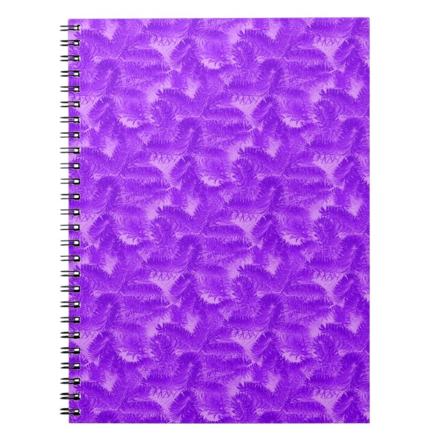 Carnet Neige Violette (Devant)