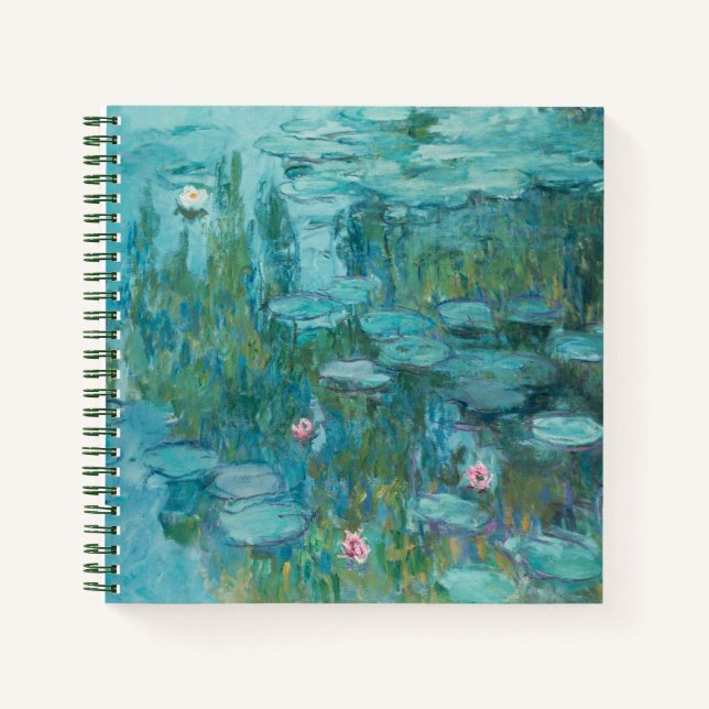 Carnet Nénuphar (Claude Monet, 1915) (Devant)