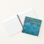 Carnet Nénuphars de Claude Monet Fine Art Painting<br><div class="desc">Magnifique chef-d'oeuvre de Claude Monet - Water Lilies de son jardin à Giverny,  France. L'une des peintures d'art les plus célèbres de l'histoire de l'art et un bel exemple d'impressionnisme. C'est une oeuvre d'art merveilleuse et un grand cadeau pour les amateurs d'art.</div>