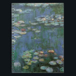 Carnet Nénuphars de Claude Monet, Fleurs Vintages<br><div class="desc">Nénuphar (1916) par Claude Monet. Water Lilies est un impressionisme vintage de peinture florale d'art. Jardin fleuri de la saison de printemps de Monet à Giverny, France. Ce paysage est l'une des nombreuses variations de peintures de nénuphars que Monet peint par son étang. À propos de l'artiste : Claude Monet...</div>