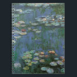 Carnet Nénuphars de Claude Monet, Fleurs Vintages<br><div class="desc">Nénuphar (1916) par Claude Monet. Water Lilies est un impressionisme vintage de peinture florale d'art. Jardin fleuri de la saison de printemps de Monet à Giverny, France. Ce paysage est l'une des nombreuses variations de peintures de nénuphars que Monet peint par son étang. À propos de l'artiste : Claude Monet...</div>