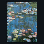 Carnet Nénuphars de Claude Monet, Impressionnisme Vintage<br><div class="desc">Nénuphar (1914) de Claude Monet est une peinture de nature impressionniste vintage. Une des nombreuses variations de peintures florales de nénuphars que Monet peint par l'étang dans son jardin fleuri à Giverny, France. À propos de l'artiste : Claude Monet (1840-1926) est un fondateur du mouvement de peinture impressionniste française, dont...</div>