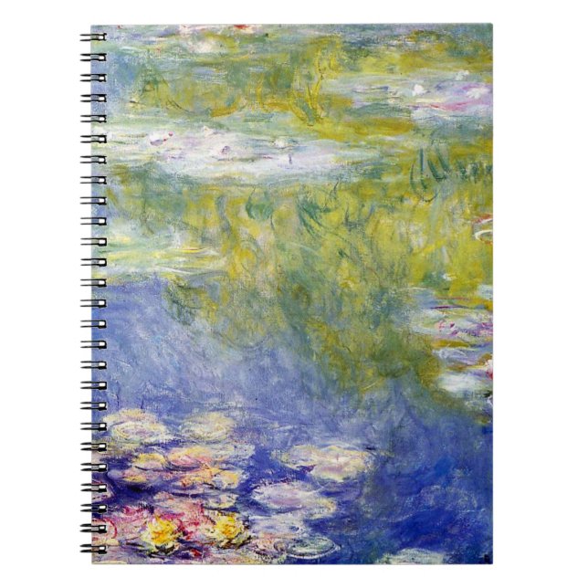 Carnet Nénuphars par Claude Monet (Devant)
