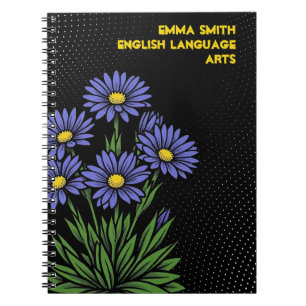 Carnet Néon Aster Alpine Pop Art