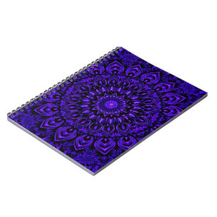Carnet Neon Mandala : Symétrie radiante