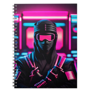 Carnet néon ninja