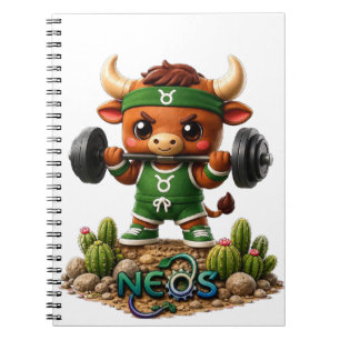 Carnet Neos Zodiac Kawaii Taureau