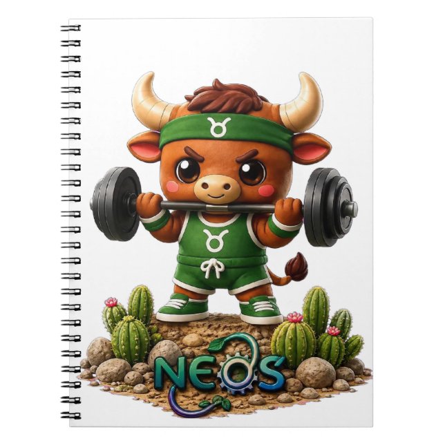 Carnet Neos Zodiac Kawaii Taureau (Devant)