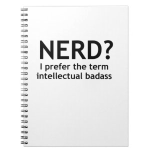 Carnet NERD ? Drôle, design geek