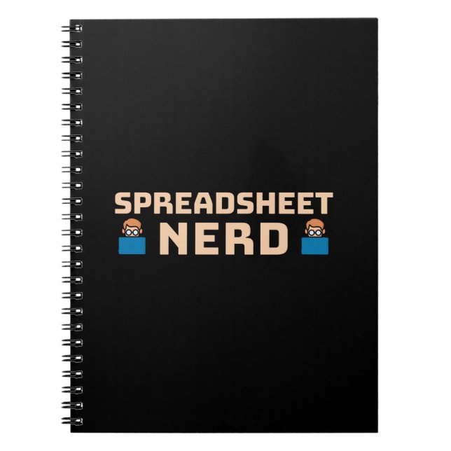 Carnet Nerd feuille de calcul (Devant)