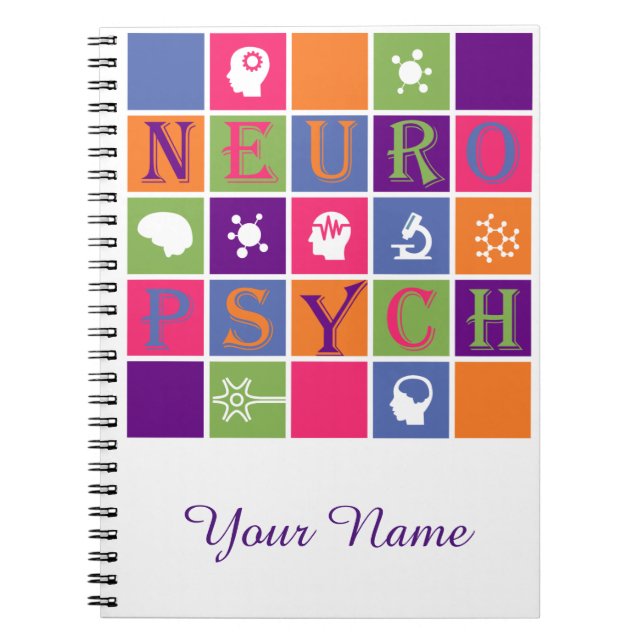 Carnet Neuropsychologie - cadeaux pour des (Devant)