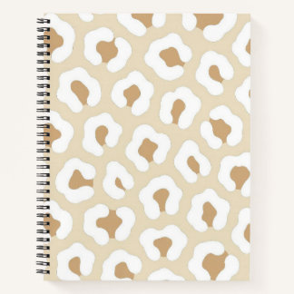 Carnet Neutral Leopard Print