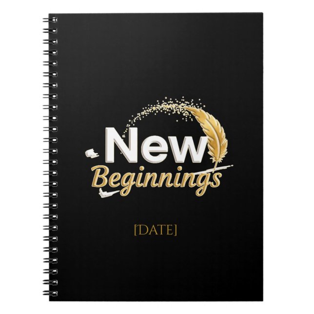 Carnet New Beginnings / Cuaderno Nuevos Comienzos (Devant)