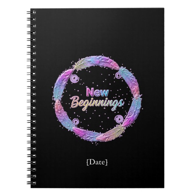 Carnet New Beginnings / Nuevos Comienzos 2027 (Devant)