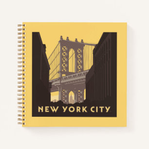 Carnet New York Brooklyn Bridge