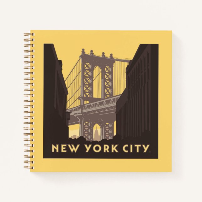 Carnet New York | Brooklyn Bridge (Devant)