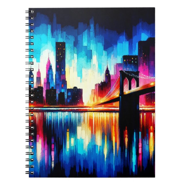 Carnet New York City Abstrait 1103 (Devant)