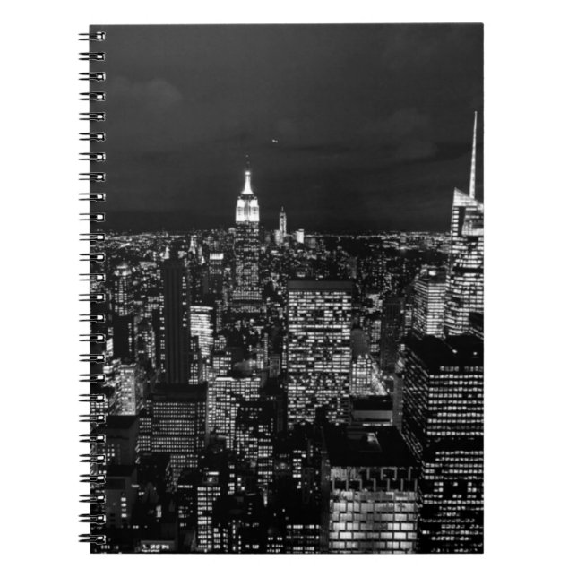 Carnet New York City Night Skyline (Devant)