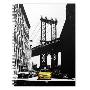 Carnet New York City Pop Art Nyc Yellow Taxi Brooklyn