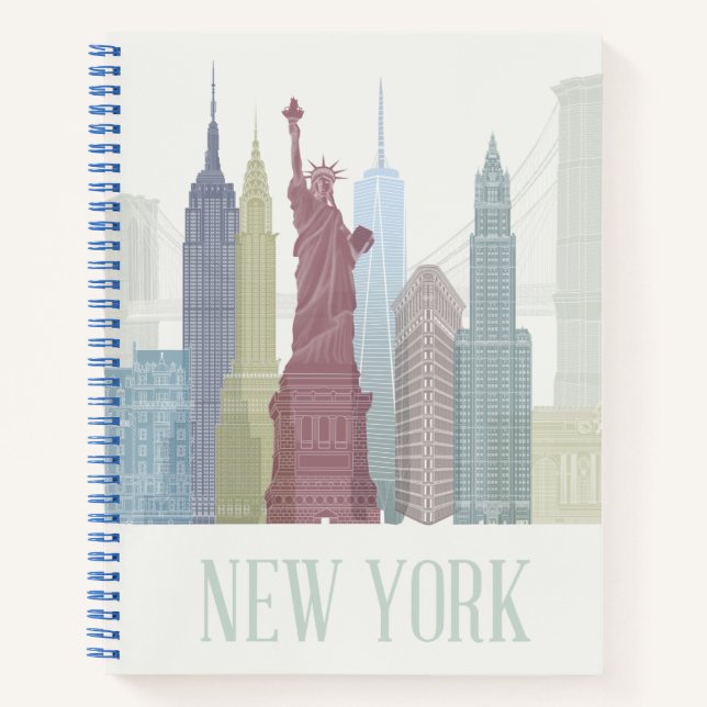 Carnet New York Skyline (Devant)