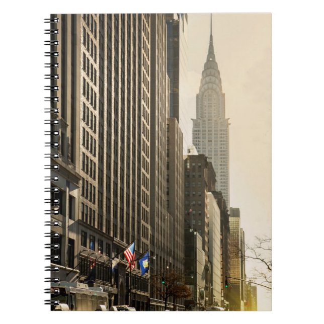 Carnet New York, St d'E 42 et construction de Chrysler (Devant)
