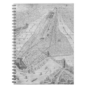 Carnet New York : Train d'EL, C1878