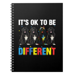 Carnet Newfie   C'est bon d'être différent   Funny Newfie