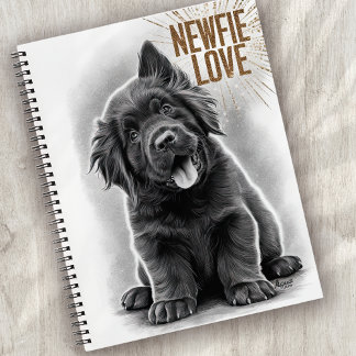 Carnet Newfie Love Newfoundland Dog